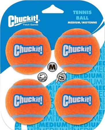 Chuck-It! Tennis Ball - Medium 4 pack