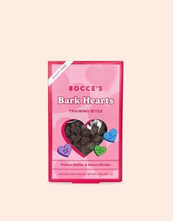 Bocce's Bakery Bark Hearts Training Bites