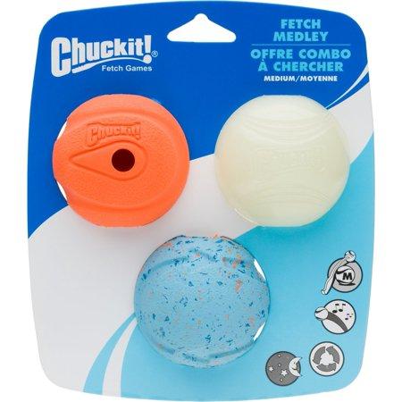 Chuck-It! Fetch Medley 3 pack