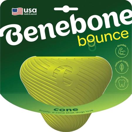 Benebone Bounce Rubber Cone Dog Toy