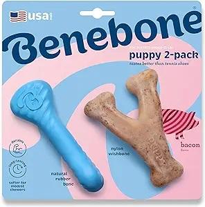 Benebone Puppy Chew Toy 2 Pack
