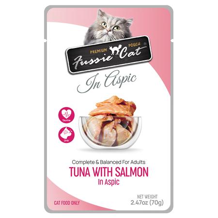 Fussie Cat Tuna with Salmon in Aspic