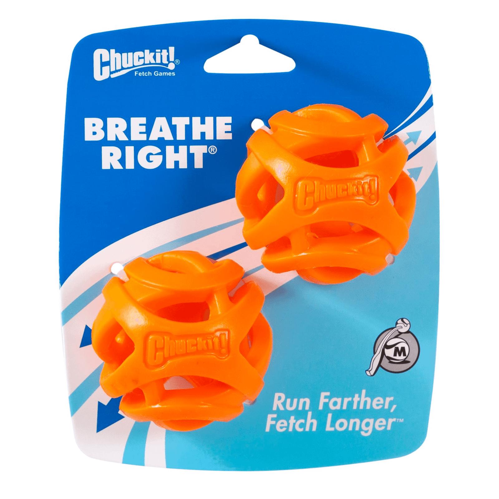  Chuck- It! Breathe Right Ball - Medium 2 Pack