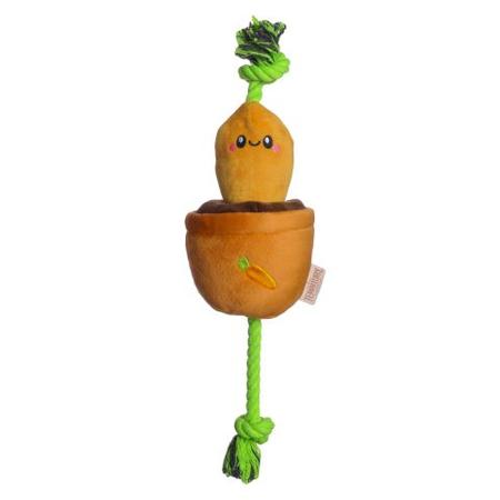 Original Territory Treat-and-Tug Carrot Dog Toy