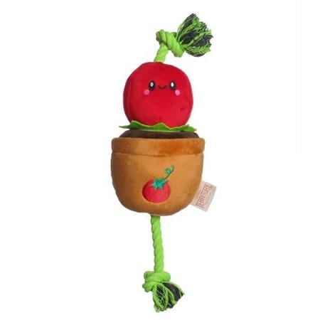 Original Territory Treat-and-Tug Tomato Dog Toy