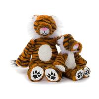 Fab Dog Floppy Tiger Dog Toy