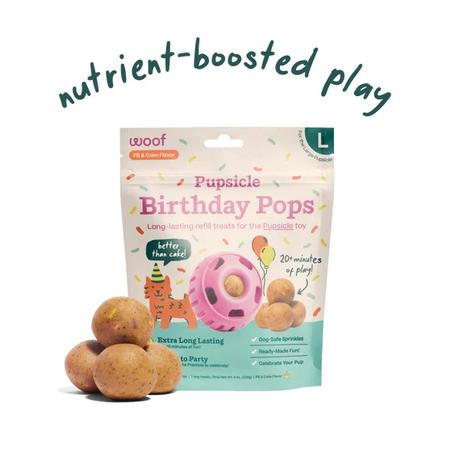 Woof Pupsicle Birthday Pops - XL Refill