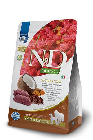 Farmina Quinoa Skin & Coat Venison Medium Maxi Dog Food