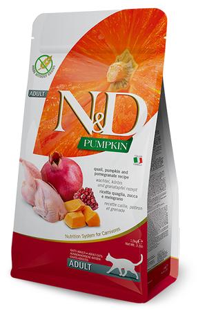 Farmina Pumpkin Quail & Pomegranate Adult Cat Food