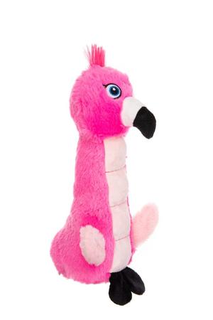 Growl Belly Burdz Fiona the Flamingo Dog Toy