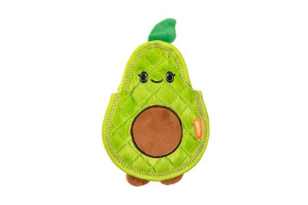 Growl Flip Floppz Ava the Avocado Dog Toy