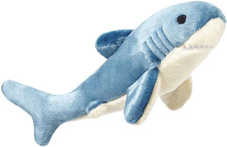 Fluff & Tuff Tank Shark Dog Toy