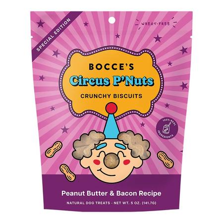 Bocce's Bakery Circus P'Nuts Crunchy Dog Treats