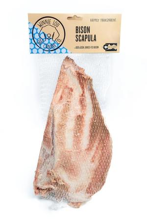 Winnie Lou Bison Scapula Dog Chew