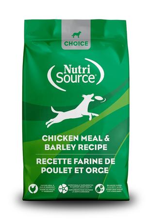 NutriSource Choice Chicken Meal & Barley Dog Food