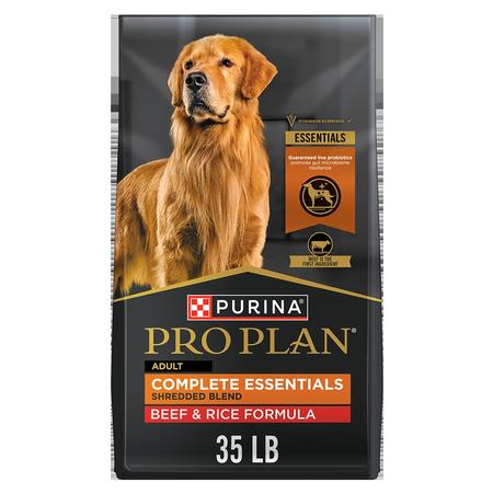Purina Pro Plan Shredded Beef and Rice Dog Food 