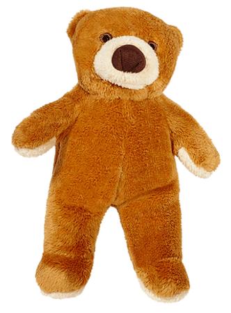 Fluff & Tuff Cubby Bear Dog Toy