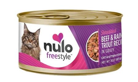 Nulo Freestyle Shredded Beef & Trout in Gravy Wet Cat Food