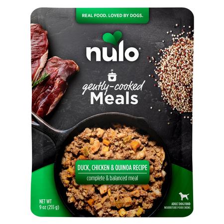 Nulo Gently-Cooked Meals Duck, Chicken & Quinoa Recipe For Dogs