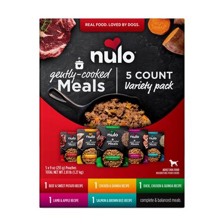 Nulo Gently-Cooked Meals Variety Pack For Dogs