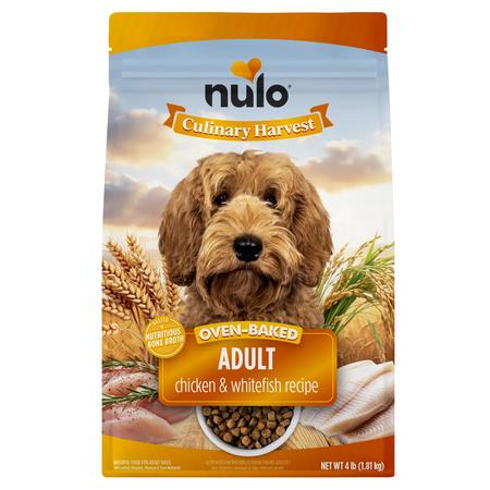 Nulo Culinary Harvest Baked Chicken & Whitefish Recipe for Adult Dogs