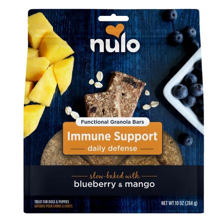Nulo Functional Granola Bars Immune Support Dog Treats