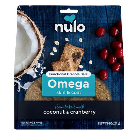 Nulo Functional Granola Bars Omega Dog Treats