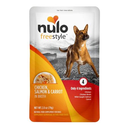 Nulo FreeStyle Chicken, Salmon & Carrot in Broth Recipe Dog Food