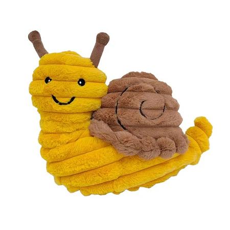 PetLou Bugs Life Snail Plush Dog Toy