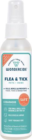 Wondercide Natural Flea, Tick & Mosquito Spray for Dogs & Cats, Cedarwood 4oz