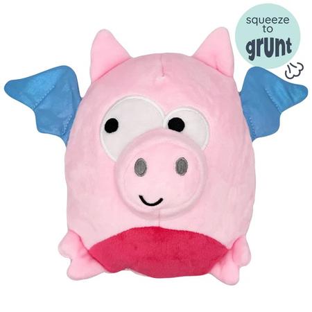 Huxley & Kent Pudgies Flying Piggasus Dog Toy