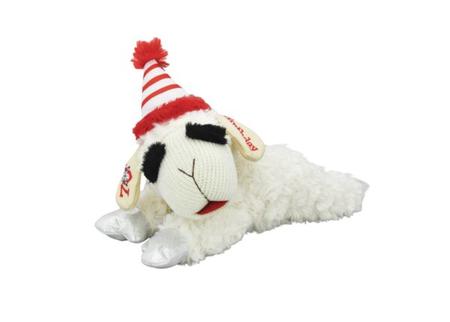 Multipet Lamb Chop 70th Birthday Edition Dog Toy - 10.5