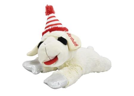 Multipet Lamb Chop 70th Birthday Edition Dog Toy - 24