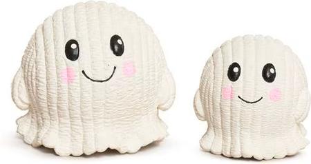 HuggleHounds Boo Ghost Ruff-Tex Ball Toy