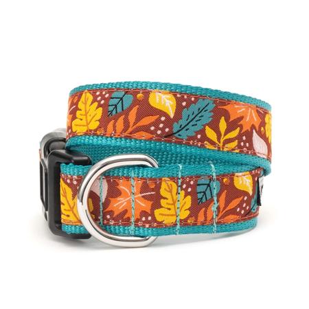 Worthy Dog Falling Leaves Dog Collar