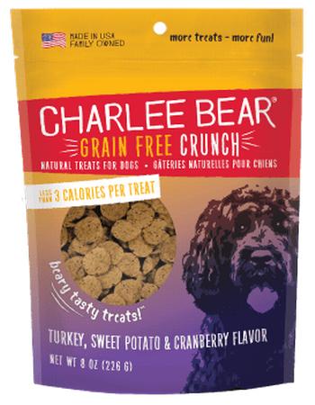 Charlee Bear Grain Free Crunch Turkey, Sweet Potato & Cranberry