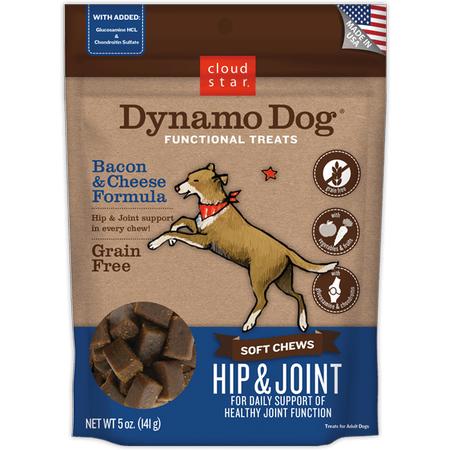 Cloud Star Dynamo Dog Hip & Joint Bacon & Cheese Treats