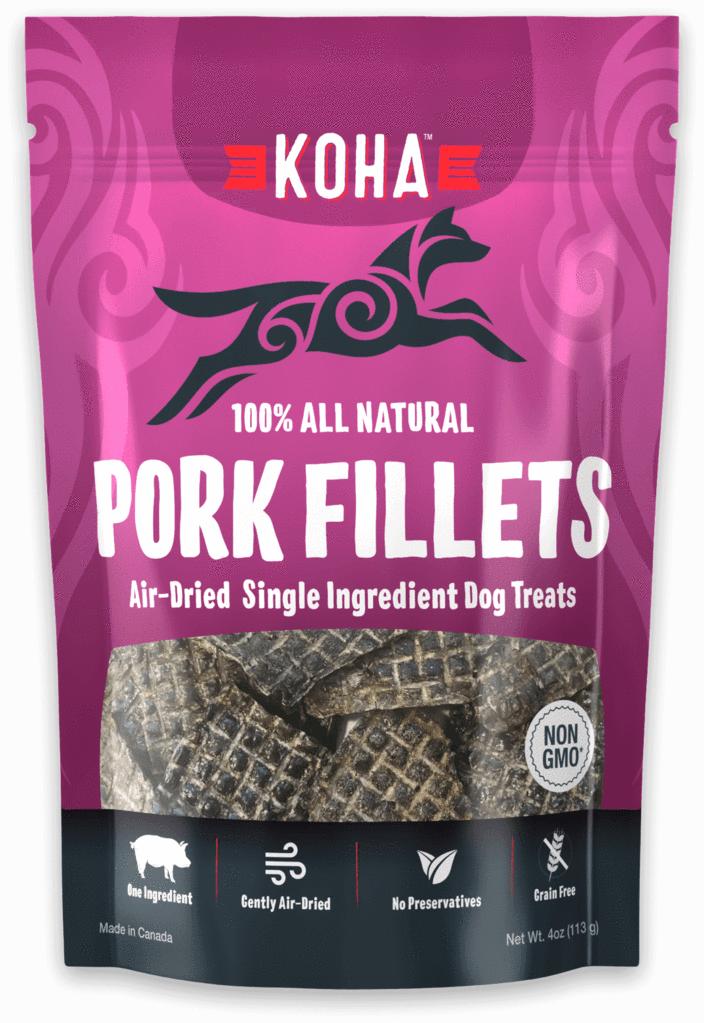  Koha Pork Fillets Dog Treats