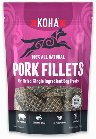 Koha Pork Fillets Dog Treats